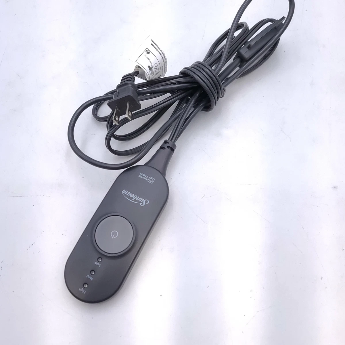 Sunbeam 3-Prong Replacement Heated Blanket Controller Power Supply AA85 |  eBay