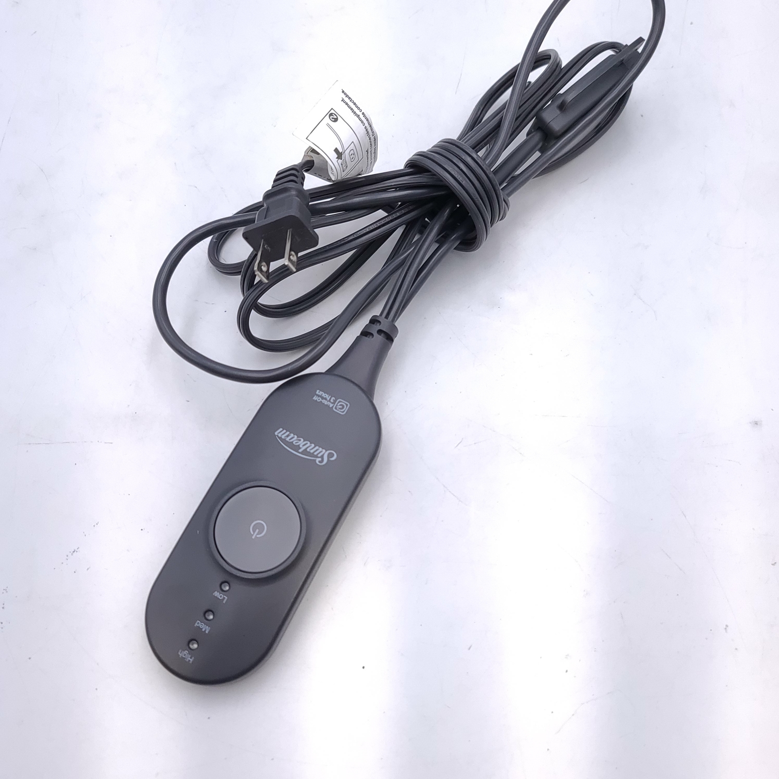 Sunbeam 3-Prong Replacement Heated Blanket Controller Power Supply AA85 |  eBay