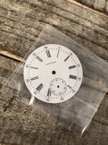 16s Waltham Enamel Dial - Authentic, Not Repro - Great Condition - No Hairlines - Picture 2 of 4