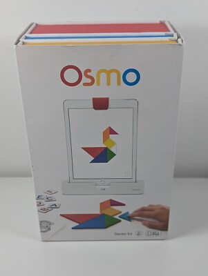 Osmo Genius Starter Kit für iPad - Basis & Reflektor, Tangram, Worte - Kostenloser Versand