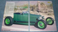 1927 Ford Lakes T-roadster Modified Hot Rod Article It Aint Easy Being Green