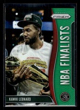 2019 Panini Prizm #1 Kawhi Leonard  NBA Finalists Green  Mint+ New