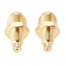 For Stove Propane Orifice Connector Adapter Tube Fitting 3/8" Flare 1/8" Mnpt