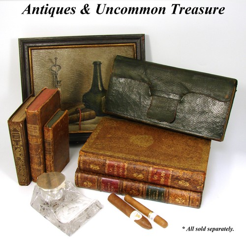 Antique French c.1780-1830 Business Banking Receipt or Money Folio, Wallet - Picture 8 of 8