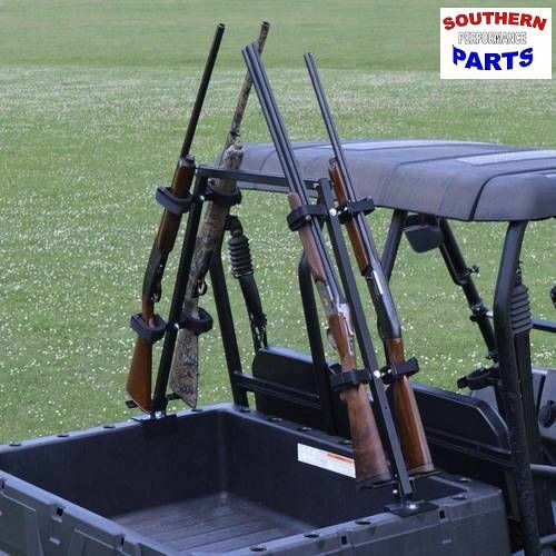 SPORTING CLAYS UTV GUN RACK HEAVY DUTY AIRCRAFT ALUMINUM | eBay