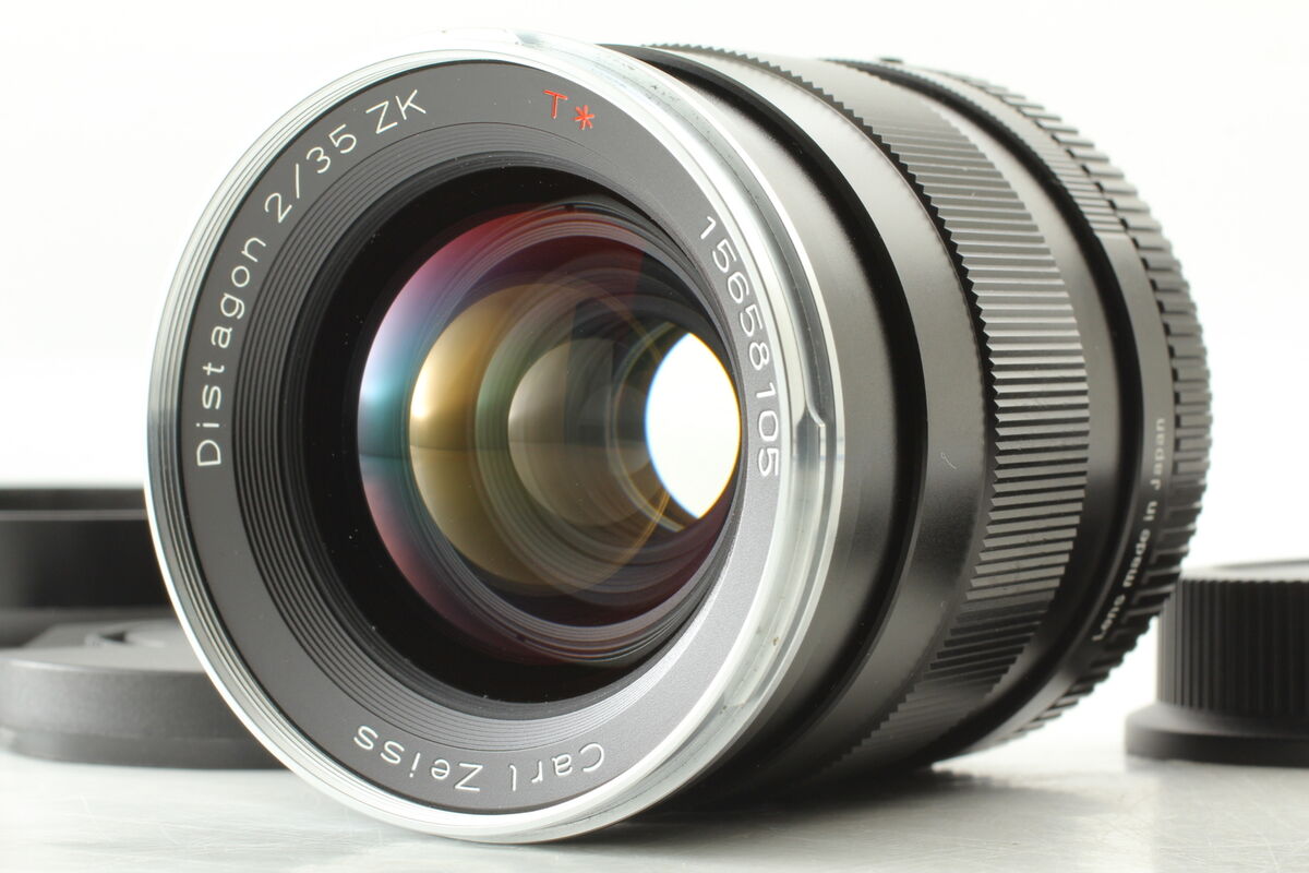 Rare! Carl Zeiss Distagon T* 35mm F/2 ZK Lens Pentax K From Rare! Carl Zeiss Distagon T* 35mm F/2 ZK Lens Pentax K From