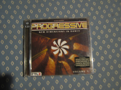 Progressive audio CD ''New dimensions in Dance'' Volume 1, 2 CDs+ booklet