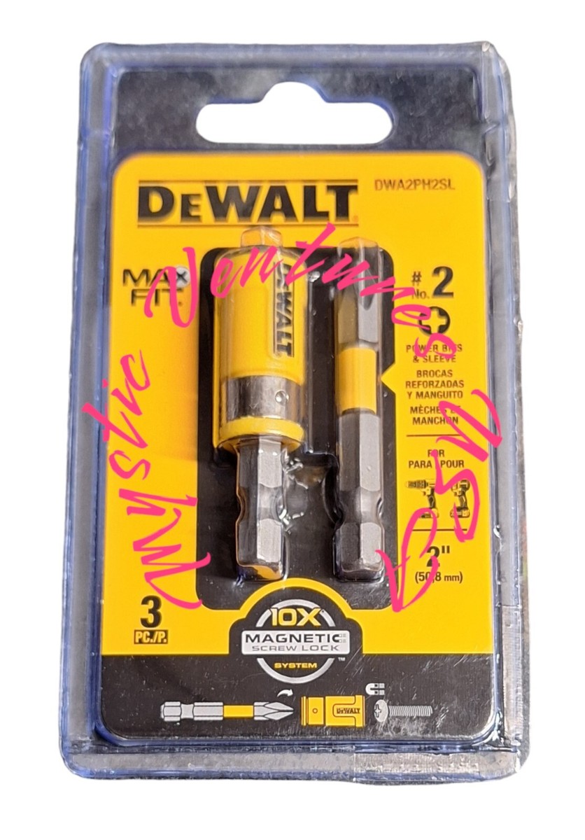 D310 G2 2本セット DeWalt Max Fit DWA2PH2SL 3 Pieces 2
