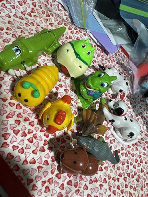 Vintage 1984 Get Along Gang Fun Wheelin Wind ups PVC Figures Lot of 10