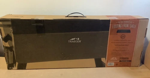 Traeger Pro 780 / Ironwood 885 Folding Front Shelf Accessory in Black