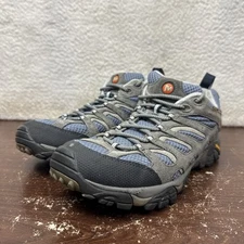 Merrell Moab Ventilator Trail Hiking Shoes Smoke Gray Blue J87762 Womens Size 11