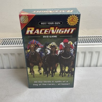 Host Your Own Race Night DVD Spiel 2004 Cheatwell Games Region 2 brandneu versiegelt