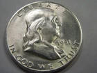 Uncirculated 1951-1s Franklin Half Dollar