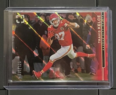 2025 Panini Photogenic Travis Kelce RED /125 Kansas City Chiefs #108