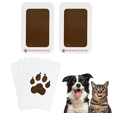 Pet Paw Print Kit 5.7"X4.1" Paw Print Impression Coffee 2 Set