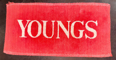 Young's Bar Towel Oldest Brewery In England Golf Towel