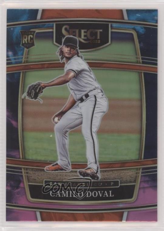 2022 Panini Select Concourse Cosmic Prizm Camilo Doval #2 Rookie RC 0qn