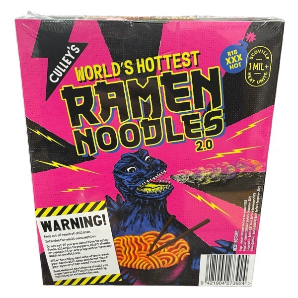 Culley’s World’s Hottest Ramen Noodles 2.0 - Carolina Reaper and Ghost Pepper