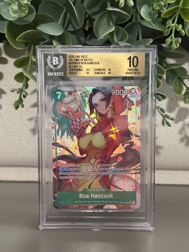Boa Hancock (Alternate Art) graded BGS 10 for sale on eBay