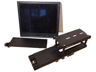Autocue 17'' LCD Monitor MON-SSP17 mit Halterungen & DataVideo Tally Light UNGETESTET
