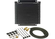 Derale 13614 17 Row Series 9000 Plate Fin Transmission Cooler Kit
