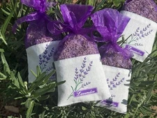 Lavender Sachet Bags, Pure Fresh Lavender Fragrance Drawer Sachet .5 oz