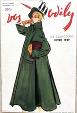 Vos Modèles n° 8 de Novembre 1948 ancienne revue Mode Les Collections Hiver 1949
