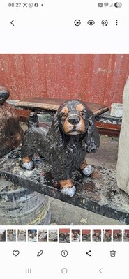 King Charles Dog Mold Latex And Fibreglass