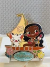 Disney Pin 2021 HKDL Moana Hei Hei Pua 5th Anniversary Spinner LE 500 Hong Kong