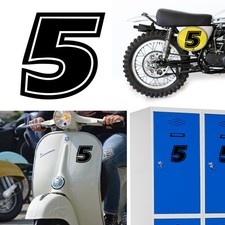 Number 5 Eras, Sticker Vinyl