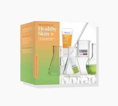 MURAD The Science Of Healthy Skin 3p Cleanser Retinol Serum Moisturizer $61 NIB