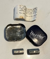 OWZTHAT ? Cricket Metal Dice Game With Original Instructions From The ?40s ..