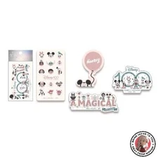 NEW Marimocraft Disney 100th Anniversary Cute Celebration Stickers Set of 4 A