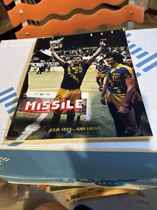 San Diego Sockers 1982 Missile Soccer Magazine 