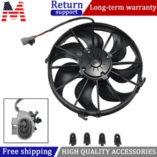 30103202 12" Puller Fan 12V Curved Blade 1870 CFM For SPAL VA01-AP90/VLL-66A