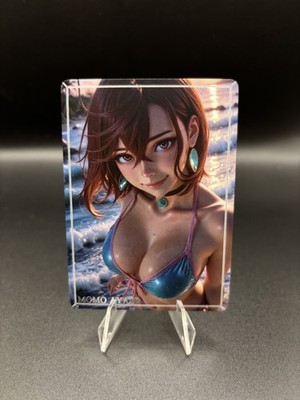 Momo Ayase Waifu Card TCG Full Art Waifu Legends Custom Goddess Anime