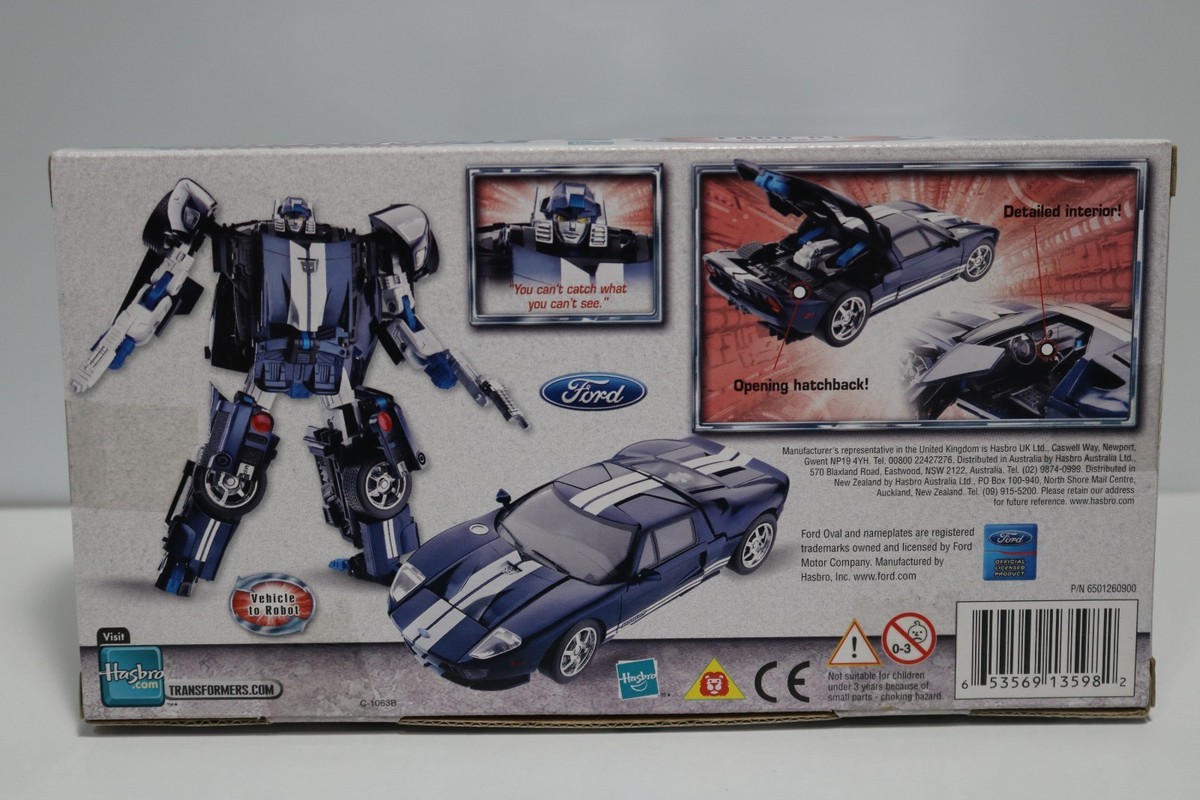 NEW Transformers Alternators MIRAGE Ford GT 2005 Hasbro MISB