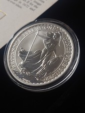 2006 Royal Mint Silver Britannia 1oz £2 Coin Boxed COA Brilliant Uncirculated