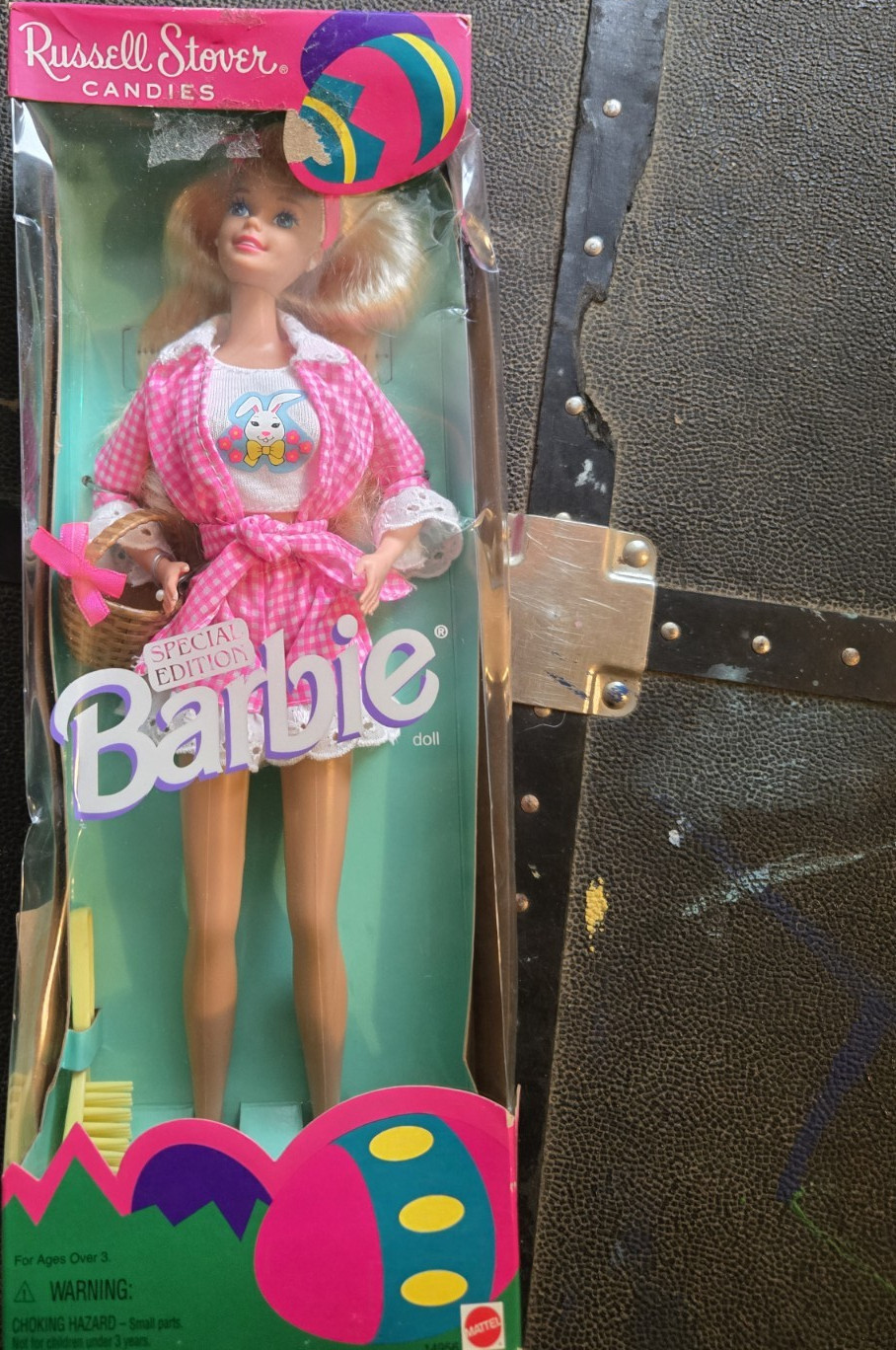 Mattel Barbie Special Edition Easter 1996 12in Fashion Doll Pink Outfit Boxed