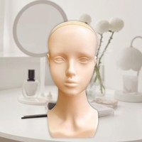 Kosmetologie-Puppen-Gesichtskopf Realistisch FüR Schals, Brillen,