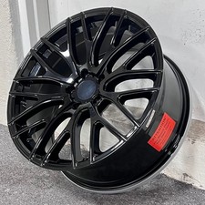 19 Staggered 8.59.5 Gloss Black A1 Mesh Concave Style Wheels Rims 5x114.3