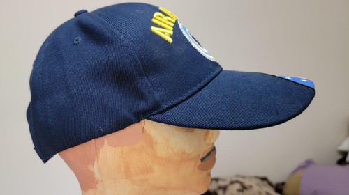 US Air Force Blue Patriotic Baseball Cap NEU! Eine toll aussehende Mütze - Bild 4 von 9