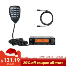 FM Transceiver Retevis GMRS Mobile Radio 40W 8 Repeater Channels Base Station