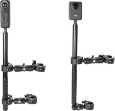 Motorcycle Mount kit for Insta360 One X5 X4 X3 X2 RS- Double Clamps Handlebar Ho