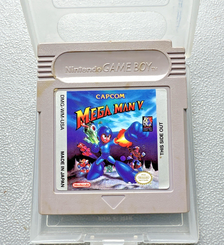 Mega Man v Nintendo Gameboy Cartridge Tested Working Authentic