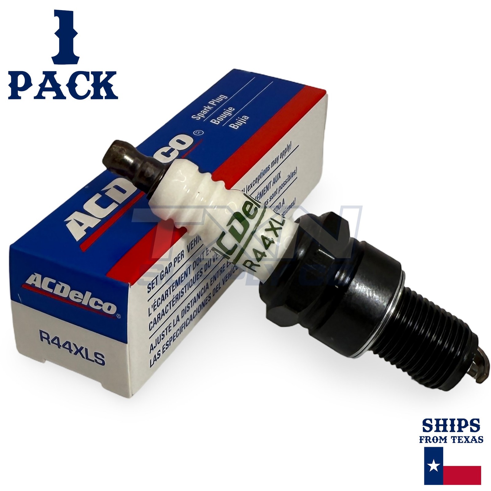 1 Pack Genuine GM ACDelco Spark Plug R44XLS