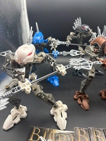 Lego BIONICLE Rahkshi Set of 6 Complete 8587 8588 8589 8590 8591 8592 w/ Kraata