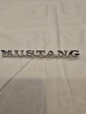Vintage Fender Emblem For 1965-1966 Ford Mustang - Chrome