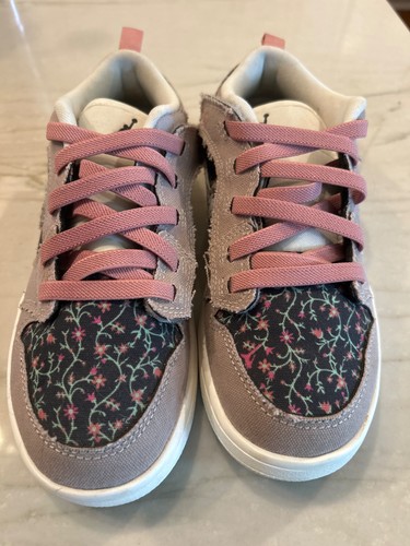 Nike Air Jordan 1 Low ALT SE Floral Kids Size 1Y Pink FJ3446-001