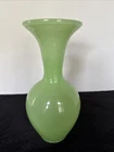 Vintage Fenton Jade Green Jadeite Vase 10”